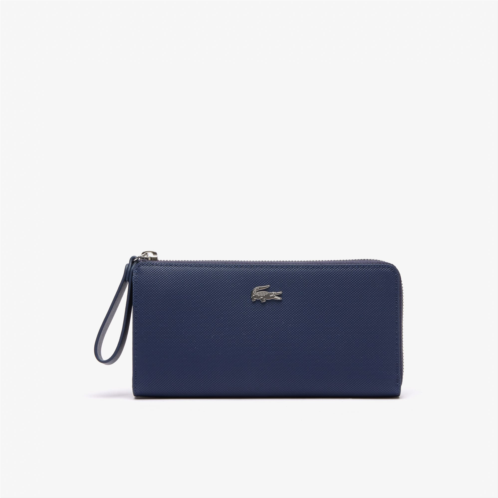 Lacoste Womens Daily Lifestyle Zipped Billfold