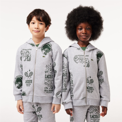 Lacoste Kids Graphic Print Hoodie