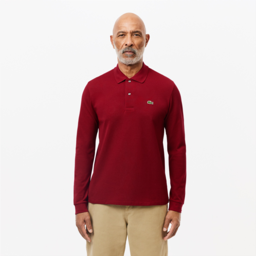 Lacoste Mens Classic Fit Long Sleeve L.12.12 Polo