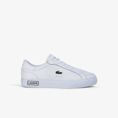 Lacoste Womens Powercourt Leather Sneakers