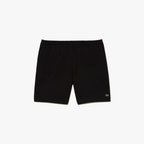 Lacoste Mens Big Fit Organic Cotton Brushed Fleece Shorts