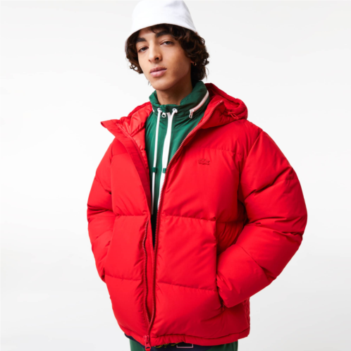 Lacoste Mens Water-Repellent Puffer Jacket