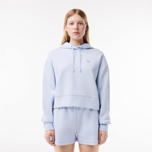 Lacoste Womens Cropped Hoodie