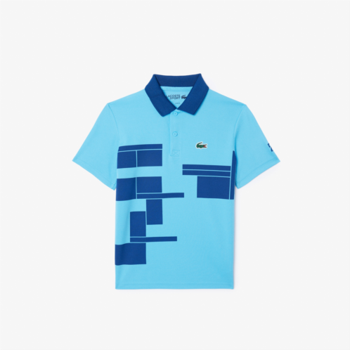 Kids Lacoste Tennis x Novak Djokovic Pique Polo