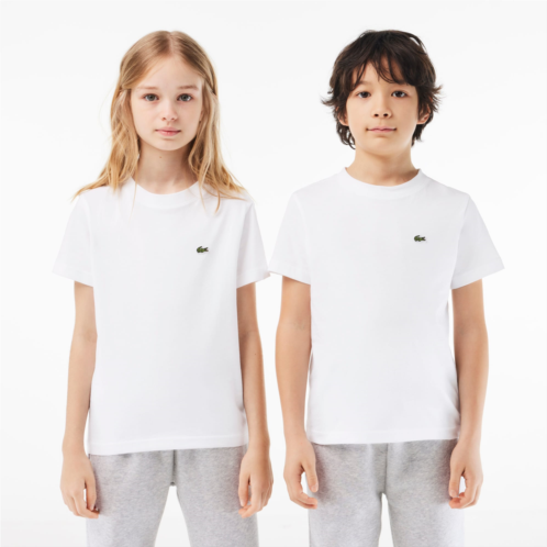 Lacoste Kids Plain Cotton Jersey T-Shirt