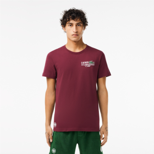 Lacoste Mens Roland Garros Edition Sport Cotton T-Shirt