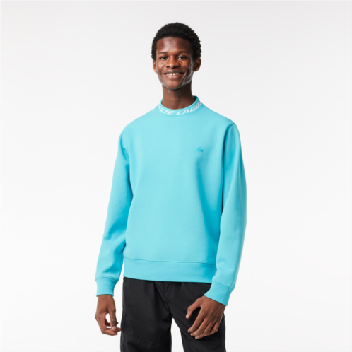 Lacoste Mens Logo Collar Sweatshirt