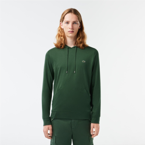 Lacoste Mens Cotton Jersey Hooded T-Shirt