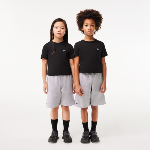 Lacoste Kids Organic Brushed Cotton Fleece Shorts