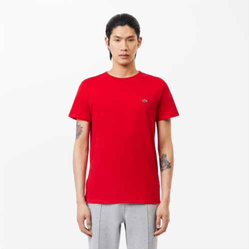 Lacoste Monochrome Cotton Pima Jersey Crew Neck T-shirt