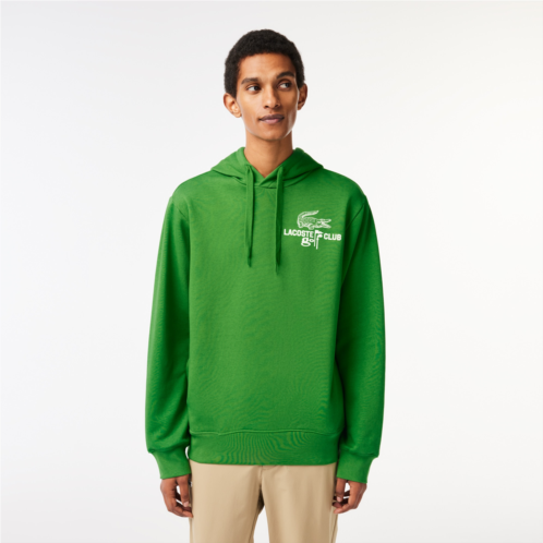 Lacoste Mens Golf Relaxed Fit Hoodie