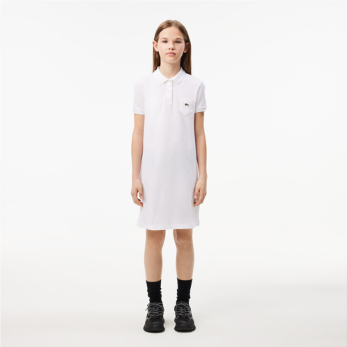 Lacoste Kids Pique Polo Dress