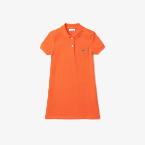 Lacoste Kids Pique Polo Dress