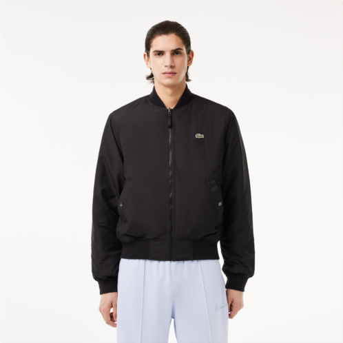 Lacoste Mens Reversible Quilted Bomber Jacket