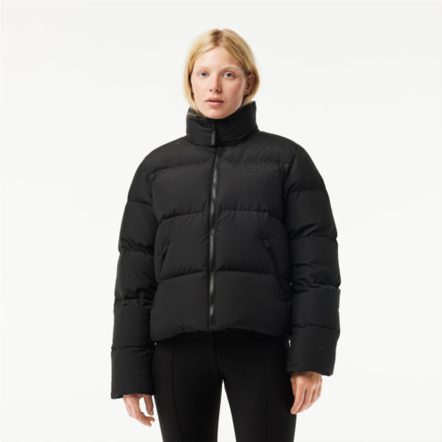 Lacoste Womens Stowable Hood Puffer Jacket