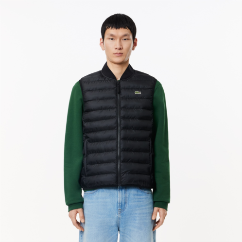 Lacoste Mens Water-Repellent Puffer Vest