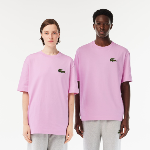 Lacoste Unisex Loose Fit Heavy Cotton T-Shirt