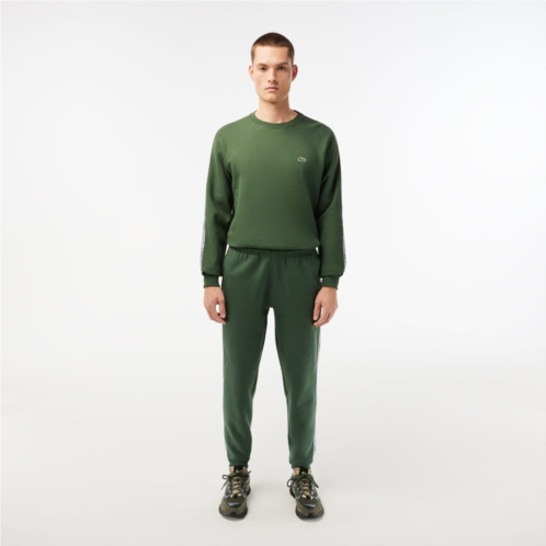 Lacoste Mens Logo Stripe Joggers