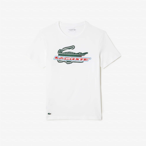 Lacoste Mens SPORT Regular Fit Organic Cotton T-Shirt