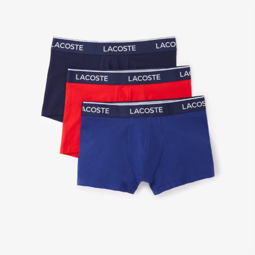 Lacoste Mens Trunks 3-Pack