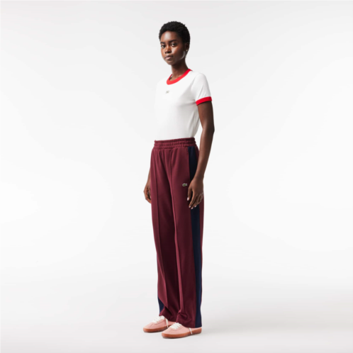 Lacoste Womens Paris Colorblock Cotton Sweatpants