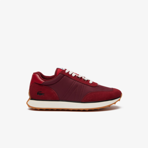 Lacoste Mens L-Spin Leather and Textile Sneakers