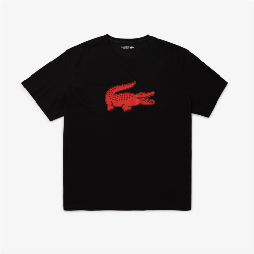 Lacoste Mens SPORT Big Fit Breathable Logo T-Shirt