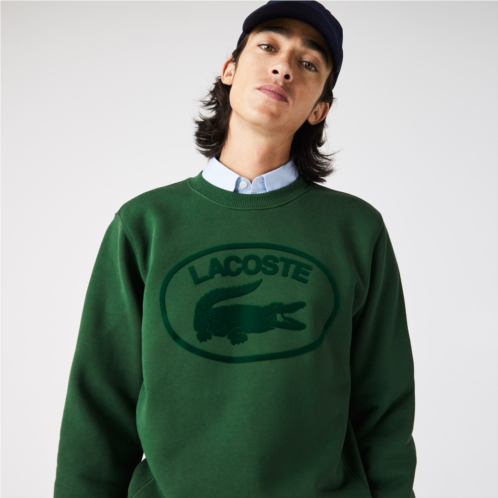 Lacoste Mens Relaxed Fit Organic Cotton Sweatshirt