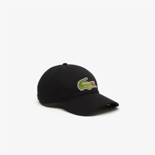 Lacoste Unisex Adjustable Cotton Twill Cap