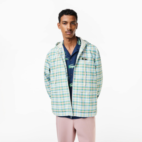 Lacoste Mens Checked Jacket