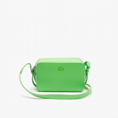 Lacoste Womens Chantaco Pique Leather Shoulder Bag