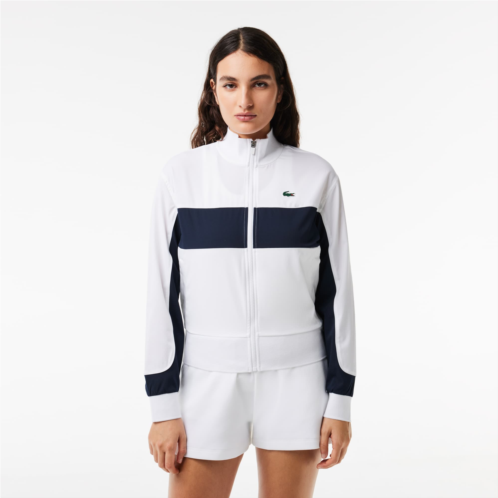 Lacoste Womens Ultra Dry Colorblock Tennis Jacket