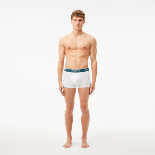 Lacoste Mens 3-Pack Stretch Trunks