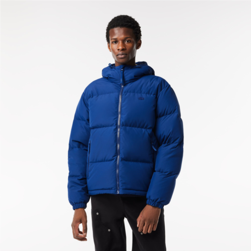 Lacoste Mens Water-Repellent Puffer Jacket