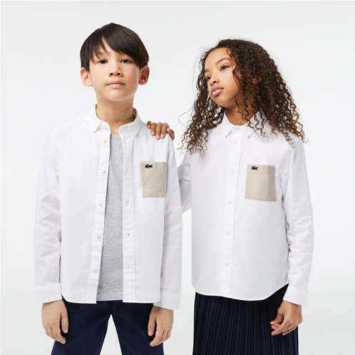 Lacoste Kids Contrast Pocket Shirt