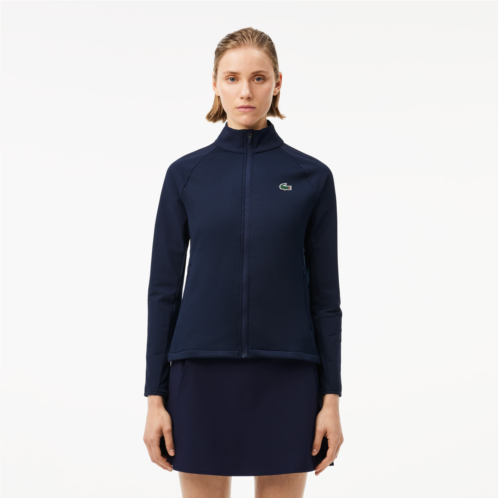 Lacoste Womens Slim Fit Zip-Up Golf Jacket