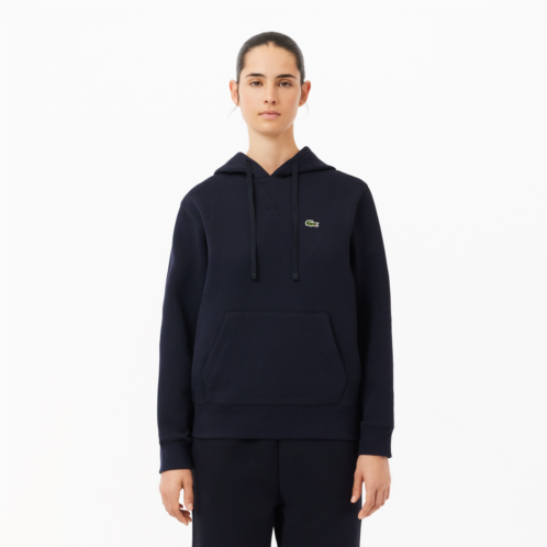 Lacoste Womens Relaxed Fit Pique Hoodie