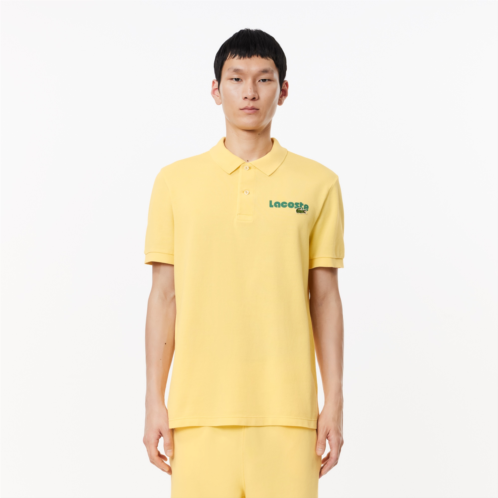 Lacoste Mens Regular Fit L.12.12 Washed Effect Polo