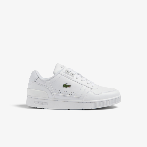 Lacoste Womens T-Clip Leather Sneakers