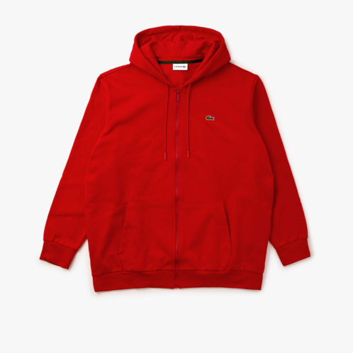 Lacoste Mens Big Fit Fleece Hoodie