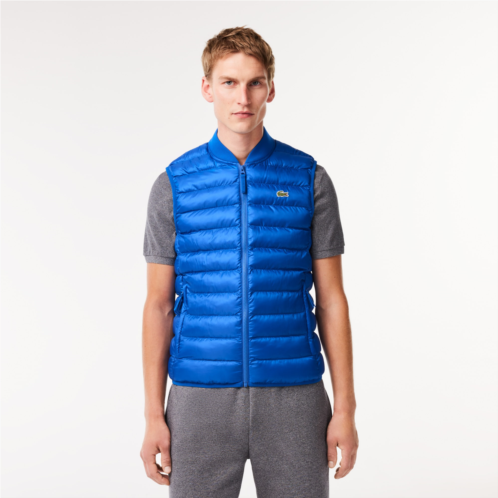 Lacoste Mens Water-Repellent Puffer Vest