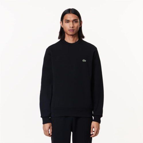 Lacoste Mens Fleece Crew Neck Sweatshirt