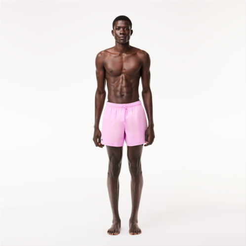 Lacoste Mens Quick-Dry Swim Trunks