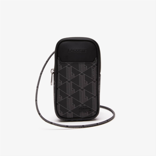 Lacoste Mens The Blend Monogram Print Smartphone Holder