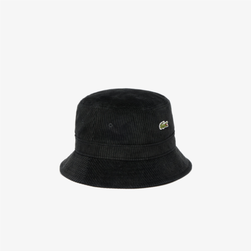 Lacoste Mens Corduroy Bucket Hat