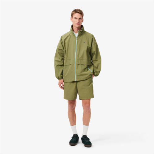 Lacoste Mens Relaxed Fit Zip-Up Pocket Shorts