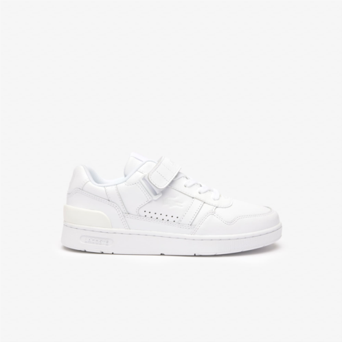 Lacoste Womens T-Clip Velcro Leather Sneakers