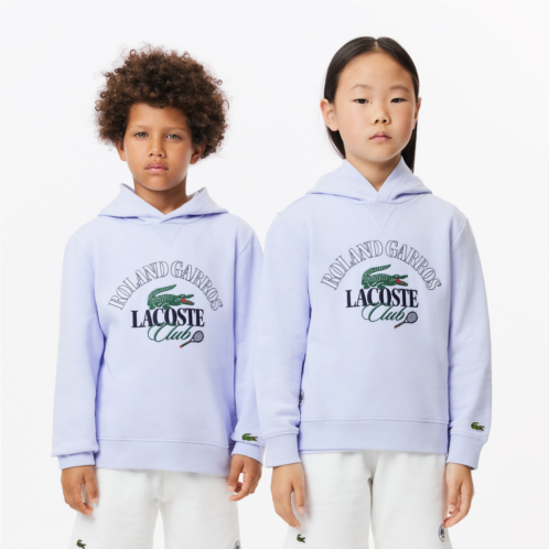 Lacoste Kids Roland Garros Edition Embroidered Pique Sweatshirt