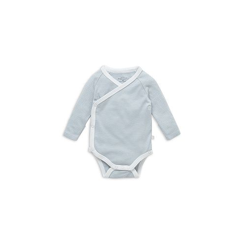 MORI Unisex Long Sleeve Kimono Bodysuit - Baby