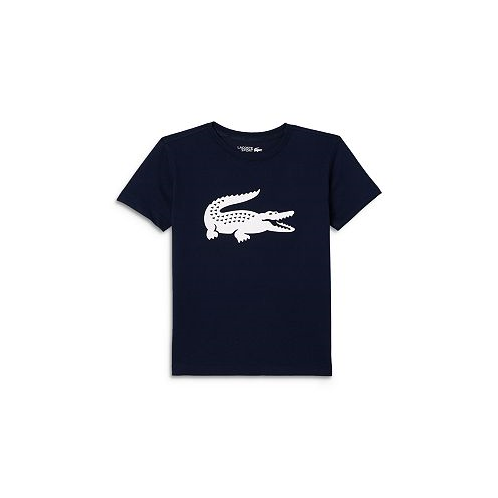 Lacoste Boys Crocodile Logo Graphic Tee - Little Kid, Big Kid